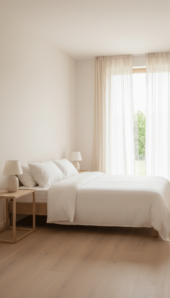 12 Easy Steps to Transition Your Bedroom From Winter to Spring 13 Minimalist spring bedroom serene 19770e1dee