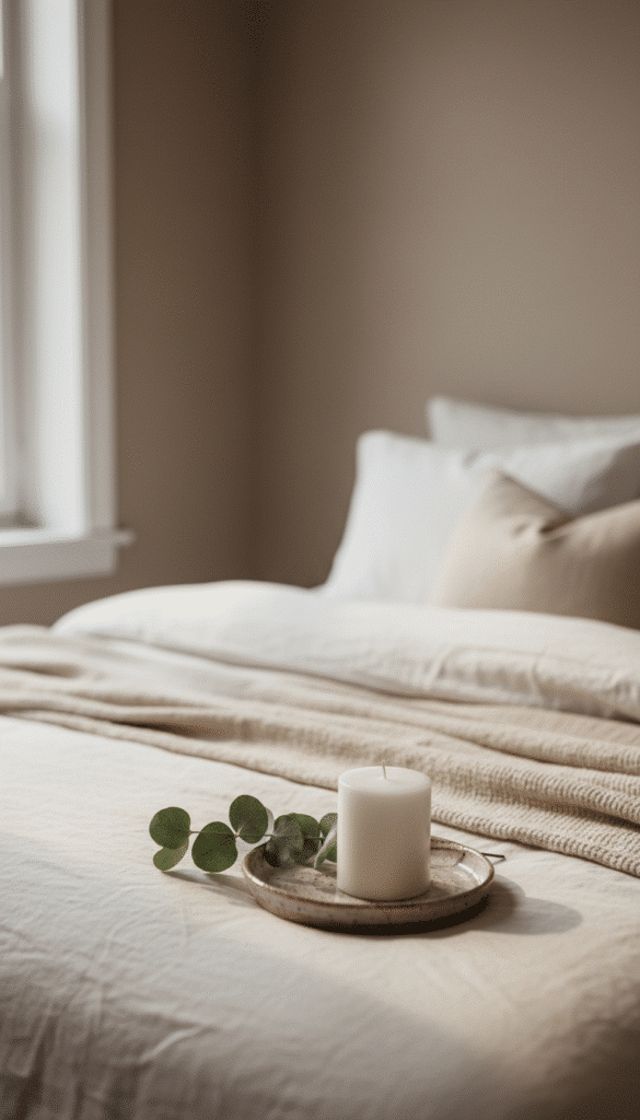 12 Easy Steps to Transition Your Bedroom From Winter to Spring 11 Original ai promptspring candle in bedroomcritique b43dff512d