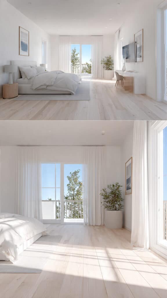 Japandi Minimalist Bedroom Inspiration: 15 Ways to Use Light Wood for a Zen Aesthetic ✨ 7 original a bedroom with light wood floors critiqu
