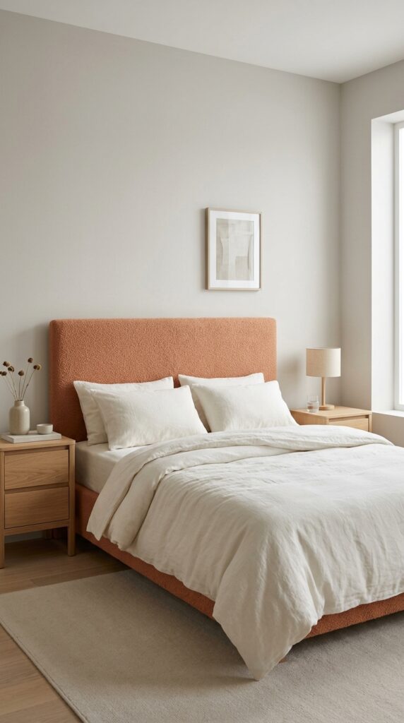 Peach headboard modern bedroom 8a10ba1a3b