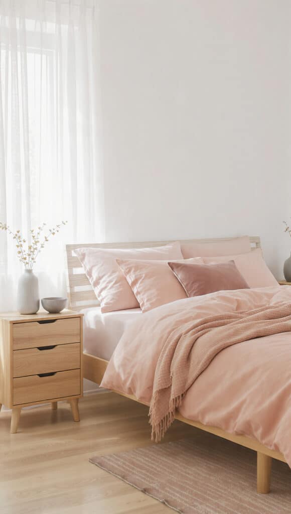 Dusty Rose and White Bedroom Ideas: 18 Elegant Decor Palettes for a Timeless Look 5 draft image prompt dusty rose and white bedroom wi 1