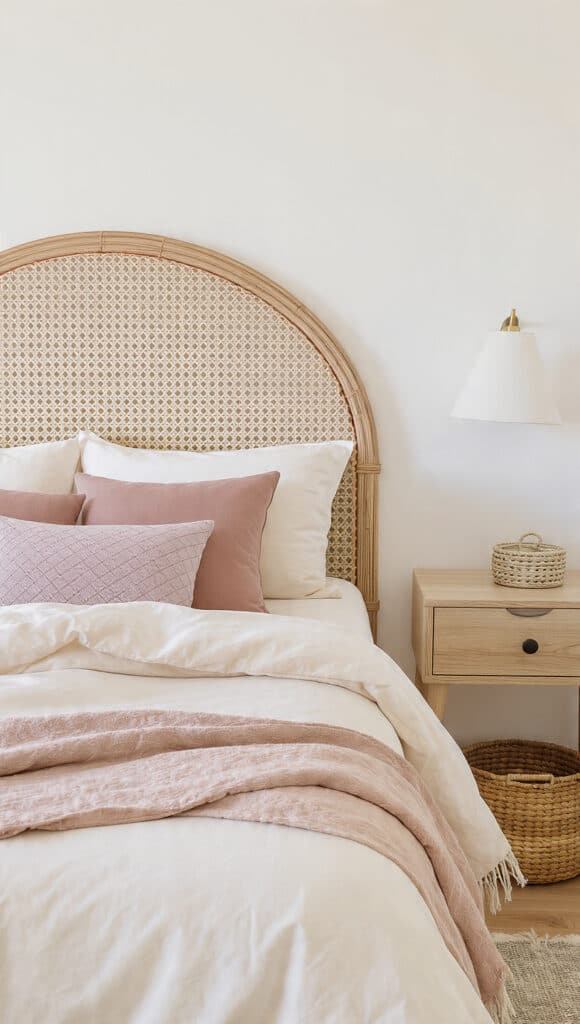 Dusty Rose and White Bedroom Ideas: 18 Elegant Decor Palettes for a Timeless Look 9 draft image prompt dusty rose and white bedroom wi 2